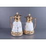 Arabic 0.7+ 1.0L New Arrival Coffee Pot Body Glass Insulated Vacuum Arabic Coffee Flask Dallah Jugs Sets For Coffee