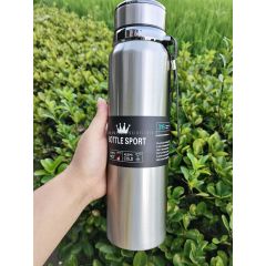 Simple Travel Portable Business Style Large Capacity Outdoor Sports Stainless Steel Vacuum cup  OF Students