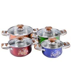 Cheap Price 4 Pcs Set Insulated Stainless Steel Cookware Hot Pot Food Warmer Set for Promotion