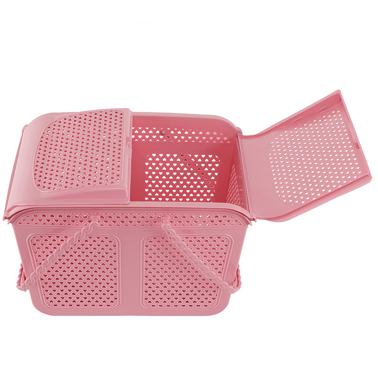 Top Sale Plastic Pet Basket With Handle