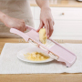 Hot Sale Kitchen  Zester Vegetables Cutter  Stainless Steel Cheese Pink Box Grater
