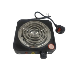 Home kitchen 1000W Single Burner Electric Coil Hot Plates Electric Stoves Cooktops with Coil Heating Tube