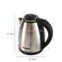 1.8L Wholesale Home Appliances Stainless Steel Electric Kettle Hot Water Kettle for Africa Market