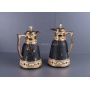 Arabic 0.7+ 1.0L New Arrival Coffee Pot Body Glass Insulated Vacuum Arabic Coffee Flask Dallah Jugs Sets For Coffee