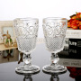 Wholesale Glass Creative Glass Diamond Whisky Red Wine Glass Set Home Living Room Glasses