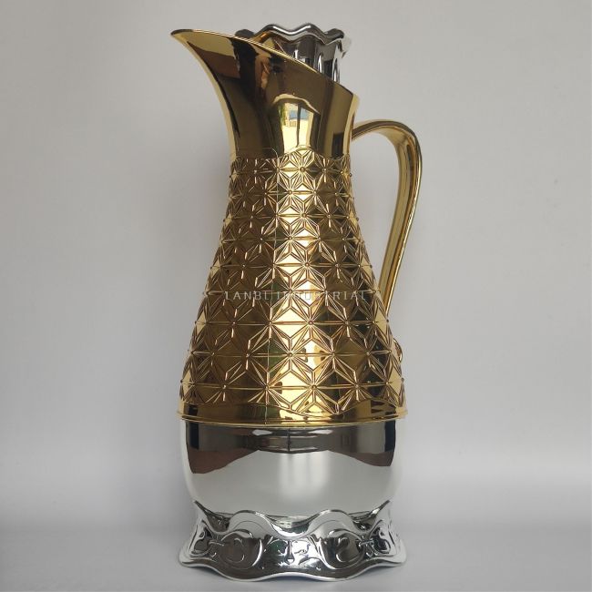 0.8L Classic Thermal Coffee Carafe Glass Arabic Coffee Pot Vacuum Thermos Kettle Tea Coffee Pot