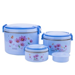 Customized 4 Pcs Set Hot Pot 2845 Food Warmer Thermos Lunch Box Container Box
