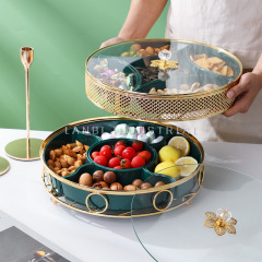Nordic Light Luxury Sub Box Reception Wedding Fruit Box Fruit Bowl Wholesale Living Room Nuts And Seeds Snack Plate Candy Box