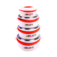 4 Pcs Set Thermal Hot Pot Food Warmer Stainless Steel Containers Food Warm Set with Factory Price