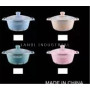 Flame Design 10 Pieces Set Die Cast Aluminium Casserole Granite Look Cooking Pot Cookware Sets