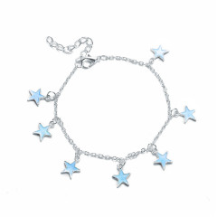Wholesale 2020 Fashion Summer Beach Holiday Jewelry Ladies Five-pointed Star Foot Anklets