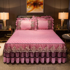 Wholesale High Quality Luxury Home Textile Custom Comfortable Four Pieces King Size Duvet Cover Bedding Set