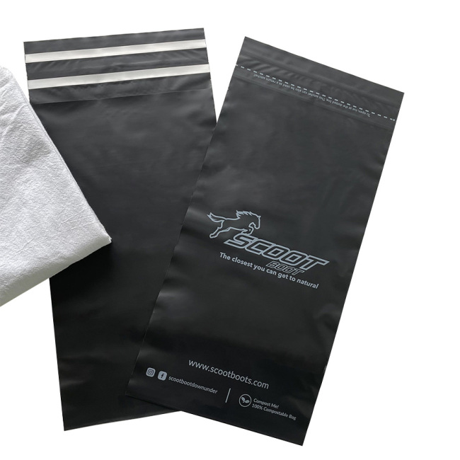Eco Friendly Custom Logo Printed Compostable Envelopes Courier Mailing Bags poly Mailer shipping bags
