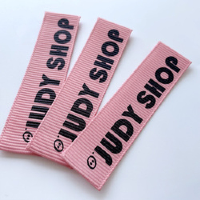 Padding Zipper Puller New Product Double Side Wash Care Woven Cloth Label