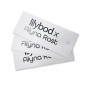 Thick Cardboard Custom Design Clothing Paper Swing Hang Tags With Cord String Custom Hang Tag