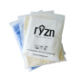 Compostable Garment Packaging Frosted Zipper Ziplock Zip Lock Black Organic Clothing Bag