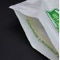 New arrival stand up white kraft paper zipper bags packaging pouch food grade