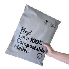 Custom Logo  Compostable Courier Mailing Plastic Shipping Packing Bag Biodegradable Packaging Bags For Clothing