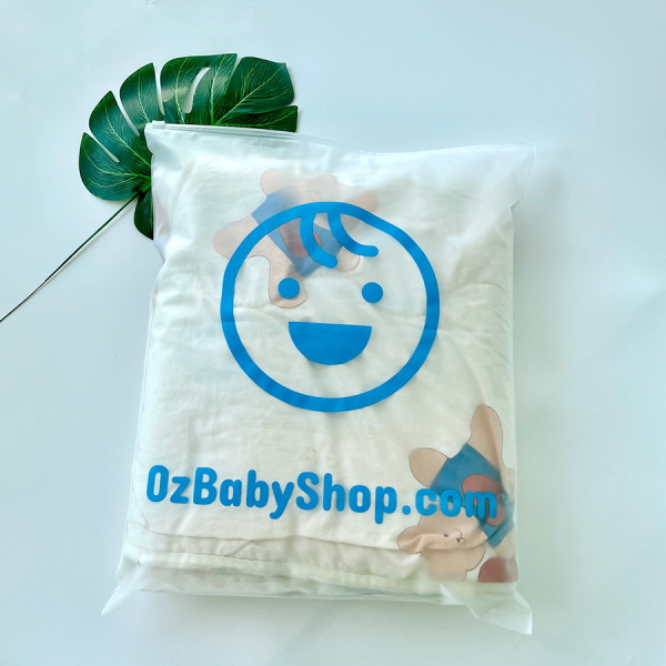 Biodegradable Custom Frosted Plastic Ziplock Apparel Packaging Packing Clothing Bag