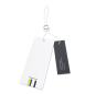 High End Custom Thick Paper Hang Tags for Clothes Eco friendly UV Paper Hangtags
