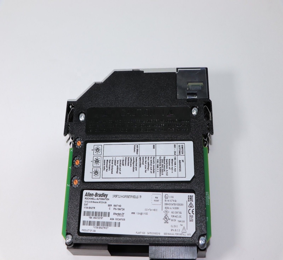 Allen Bradley 1756-OB32  I/O Module Digital Output 32 Channel 12/24VDC Current Source In Stock