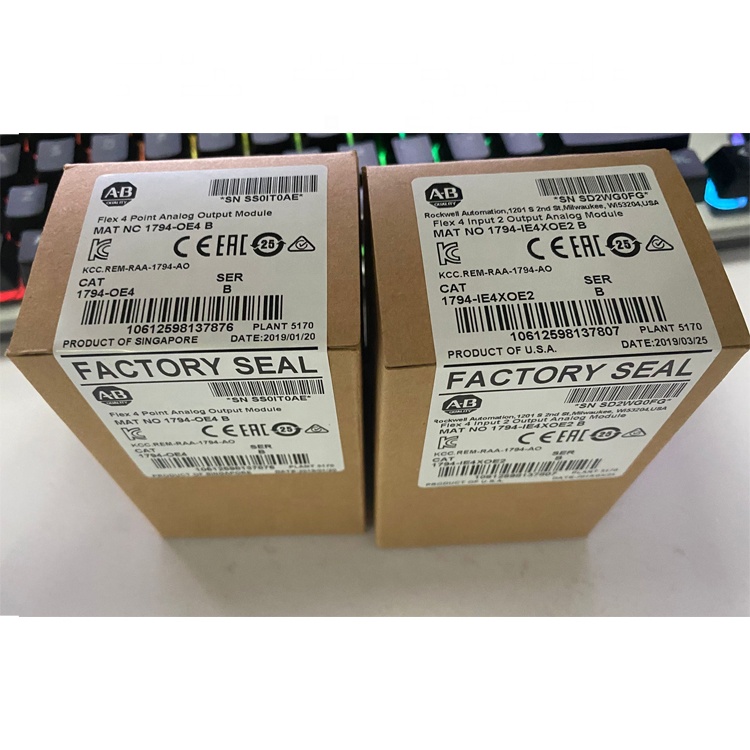 New in box Allen Bradley 1794-OE4 Flex 4 Point Analog Output module