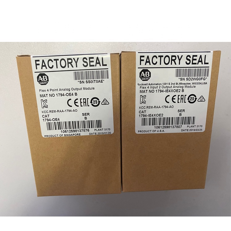 New in box Allen Bradley 1794-OE4 Flex 4 Point Analog Output module