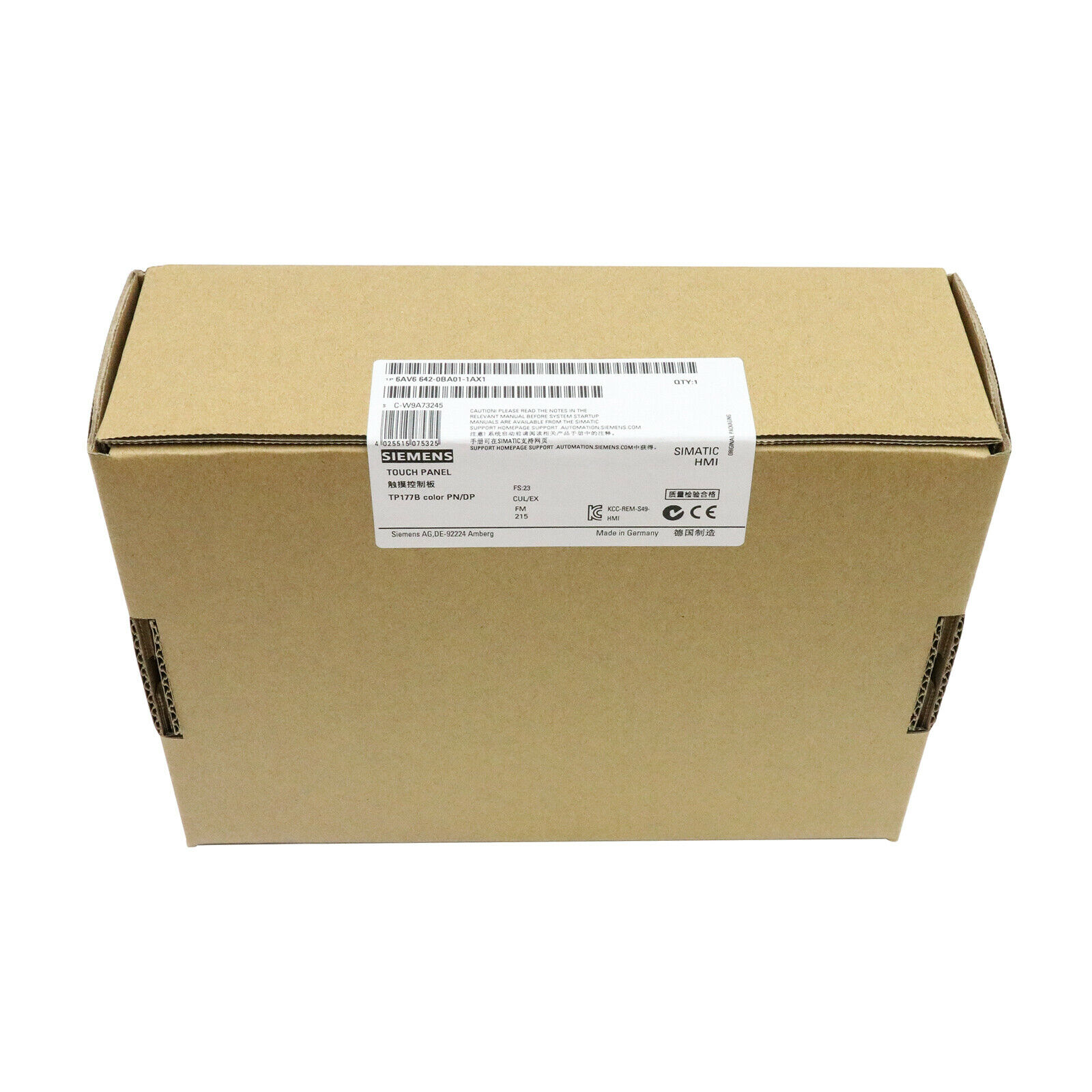 Brand New Original Packing LCD Display Siemens PLC HMI Touch Panel Groupe TP177B 6AV6642-0BA01-1AX1 6AV6 642-0BA01-1AX1