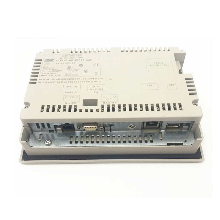 Brand New Original Packing LCD Display Siemens PLC HMI Touch Panel Groupe TP177B 6AV6642-0BA01-1AX1 6AV6 642-0BA01-1AX1