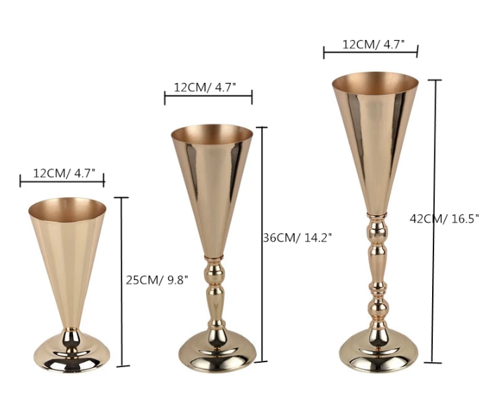 SIZE FOR METAL FLOWER STAND