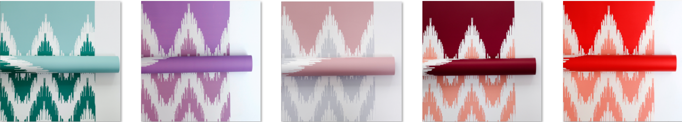 Plastic Wrapping Paper Red 