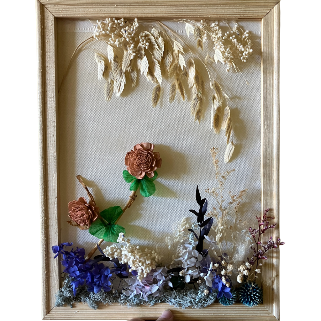 Wall Art and Moss Frames Using Preserved Moss