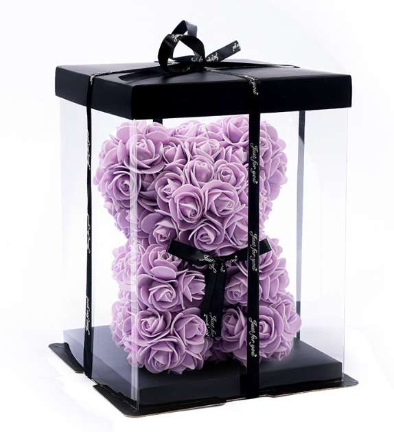 Rose Bear Purple