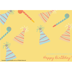 Happy Birthday Cards 10cm*15cm