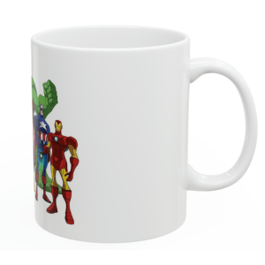 Custom Mugs With Pictures Avengers Mugs with Text