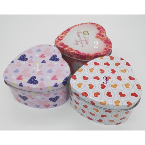 Valentine Gift Box | Heart Tin Gift Box