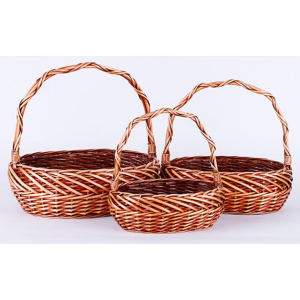Basket With Handle Set 3