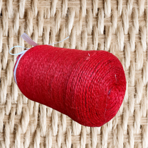 Glass Vase Jute Wrapping | 13.5*7 CM