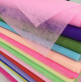 Cotton Paper Bouquet Wrapping Sheets 16 Colors Pack 33