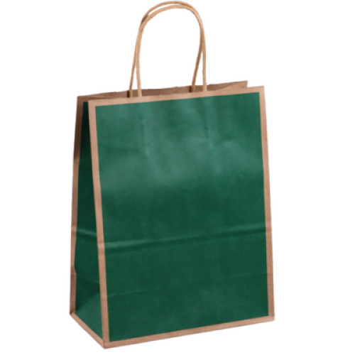 Green kraft Shopping Bag