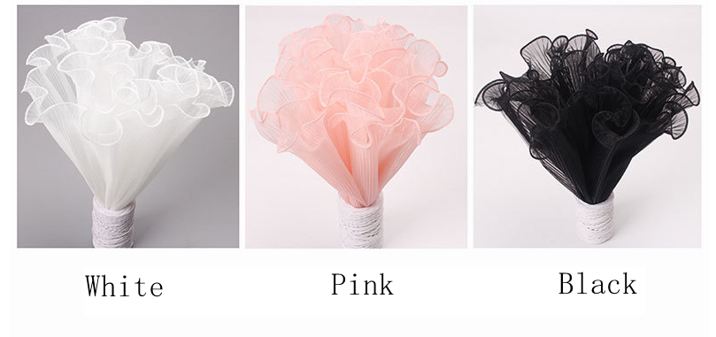 Pink Bouquet Lace DecorationColorful Gift Supplies