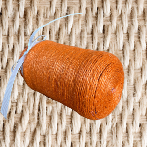 Glass Vase Orange Cord | 13.5*7 CM