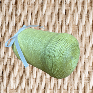 Glass Vase Yellow Cord | 13.5*7 CM