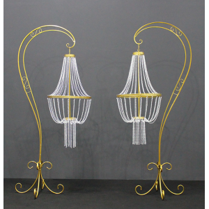 Antique Style Wedding Standing Chandelier For Hire