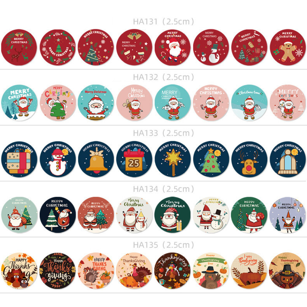 Christmas Gift Stickers | Wholesale Gift Stickers