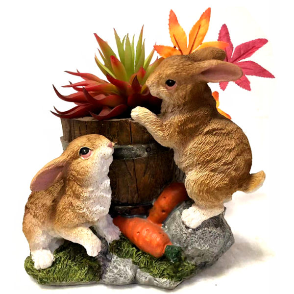 Easter Bunny Flower Pot Easter Bunny Flower Pot