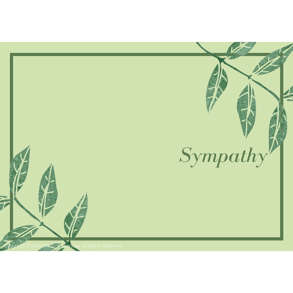 Sympathy Cards 10cm*15cm