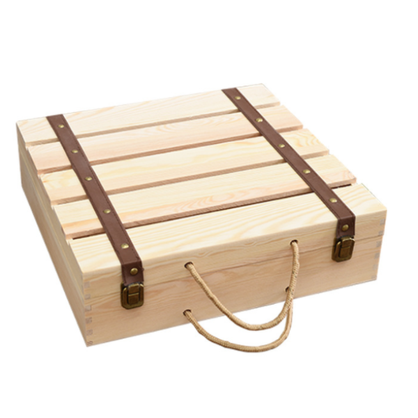 Vintage Portable Gift Wine Box