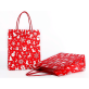 Gift Bag Christmas Tree Red Pack 100