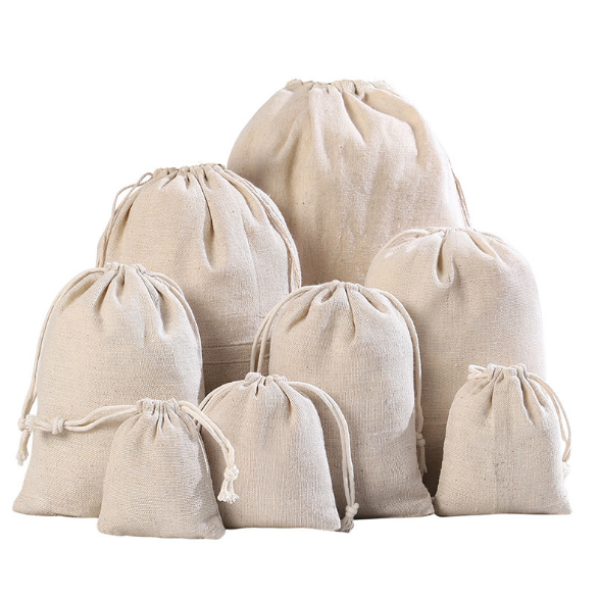 Linen Drawstring Bags | Custom LOGO Linen Drawstring Bags | Custom LOGO